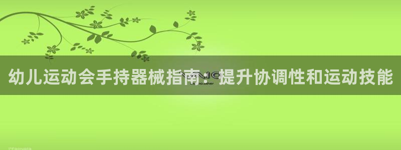 凯时kb88官网网址：幼儿运动会手持器械指南：提升协